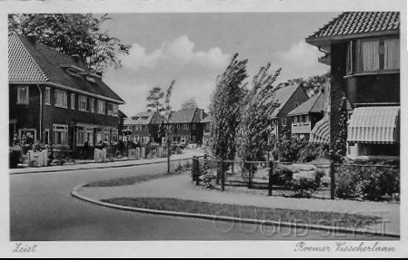 Roemer Visscherln-1941-001.jpg - Hoek Roemer Visscherlaan, Da Costalaan. Roemer Visscher was Amsterdams dichter en koopman (1547-1620). Foto gemaakt in 1940.